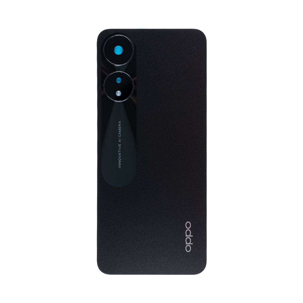 Oppo A78 5G Back Cover With Lens Glowing Black OEM