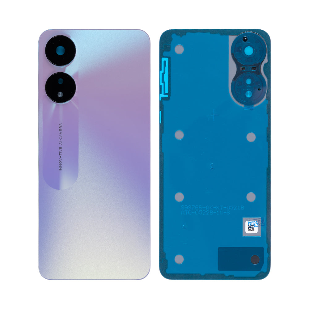 Oppo A78 5G Back Cover With Lens Glowing Purple OEM