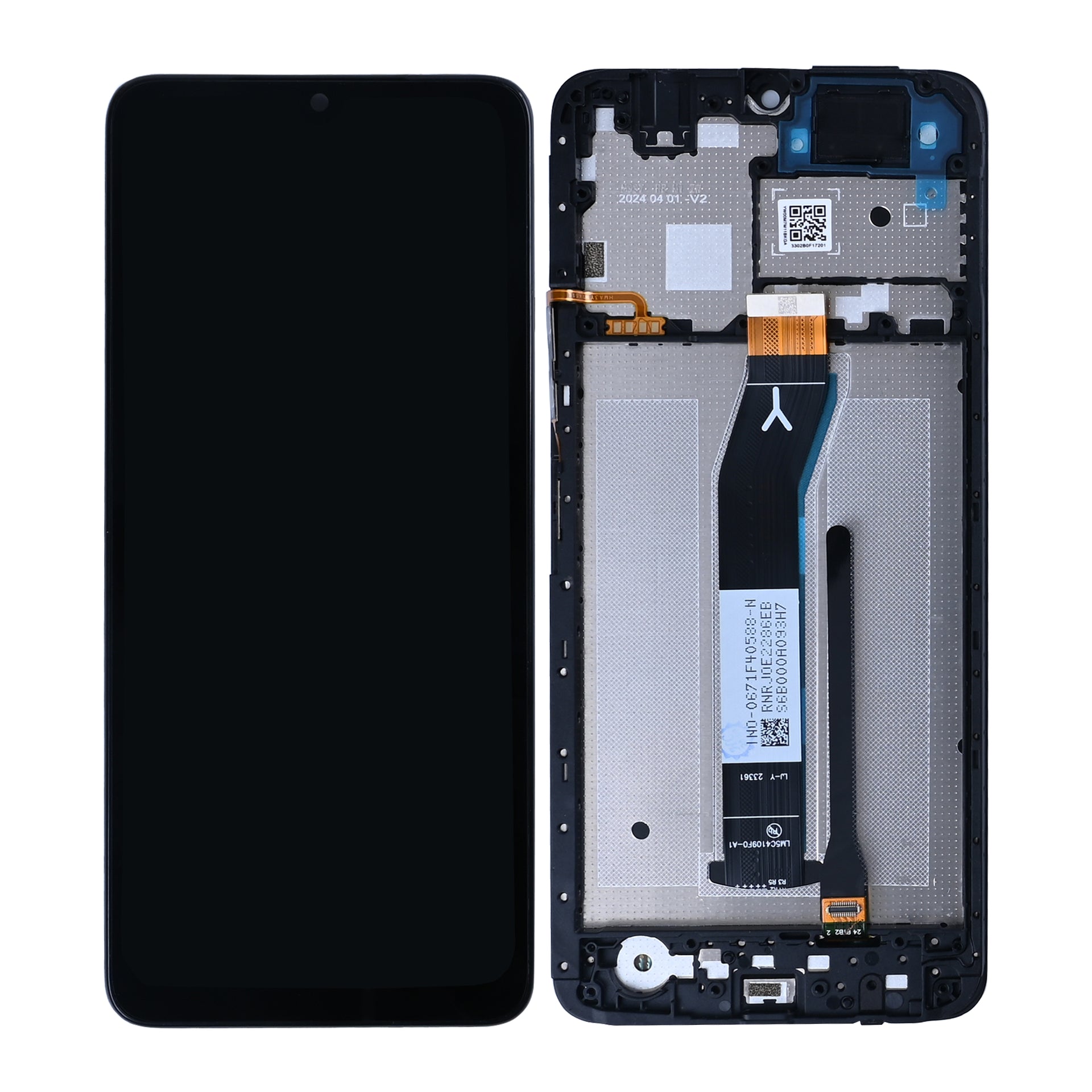 Xiaomi Redmi A3 Display And Digitizer With Frame Black OEM