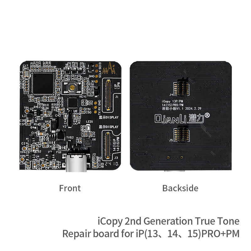 Qianli iCopy 2nd Generation True Tone Repair Board For iPhone 13 Pro, 13 Pro Max, 14 Pro, 14 Pro Max, 15 Pro, 15 Pro Max