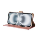 Rixus Bookcase For Apple iPhone 16 Pink