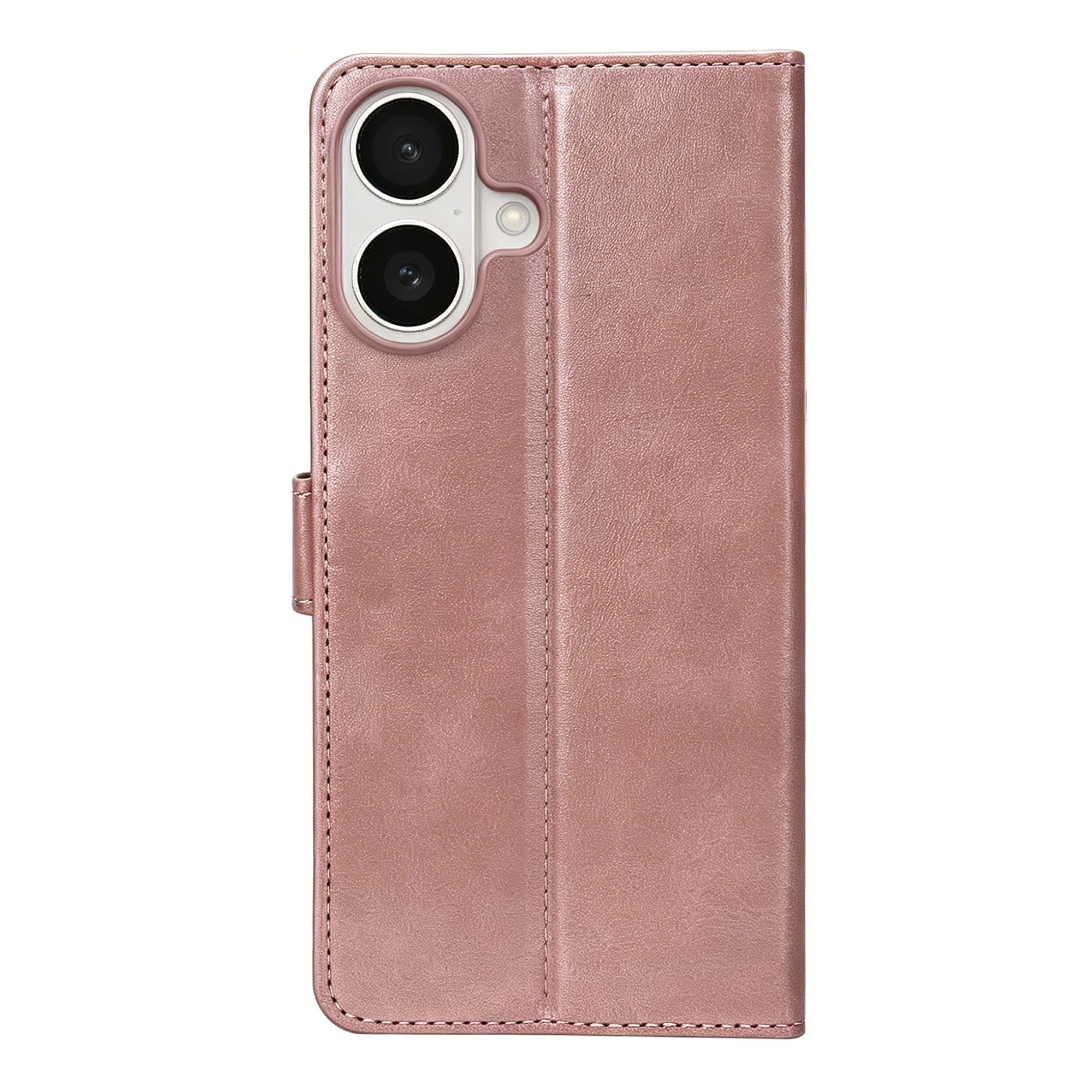 Rixus Bookcase For Apple iPhone 16 Plus Pink