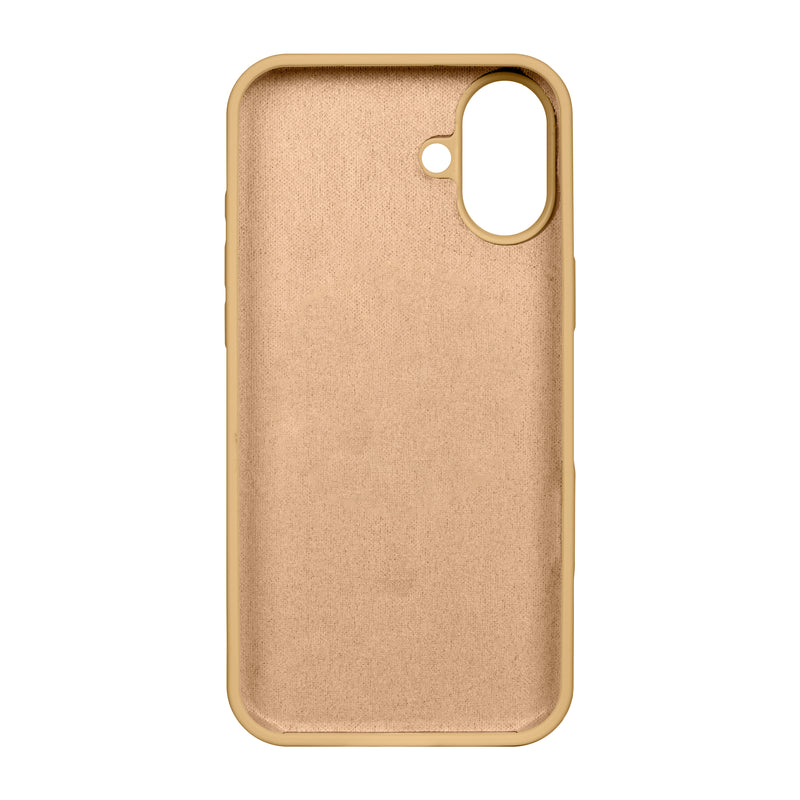 Rixus For iPhone 16 Soft TPU Phone Case Gold