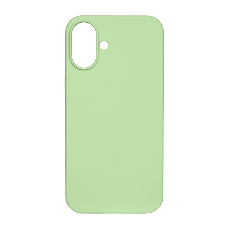Rixus For iPhone 16 Soft TPU Phone Case Matcha
