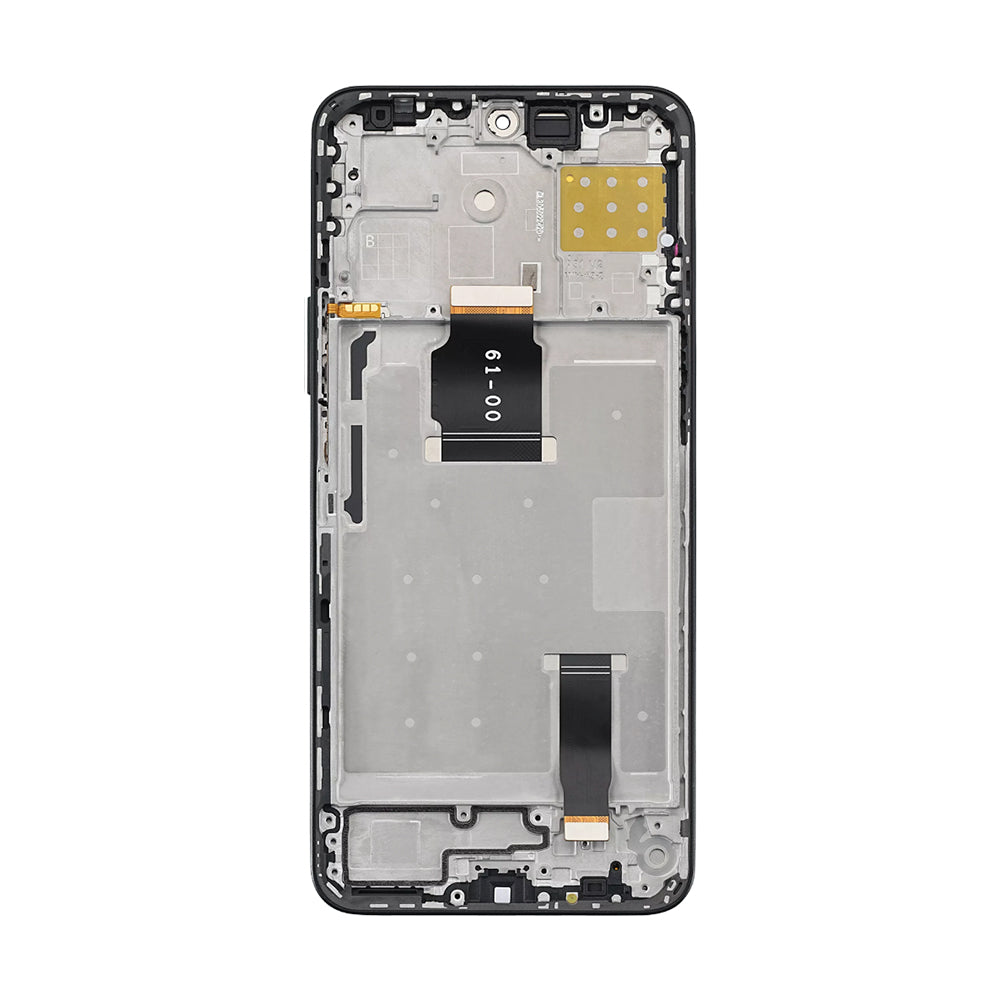 Huawei Honor X8a Display And Digitizer With Frame Midnight Black OEM
