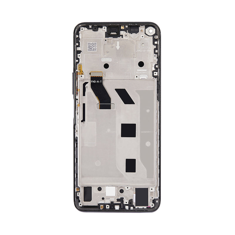 Huawei Honor 50 Lite (NTN-L22), Nova 8i (NEN-L22), Honor X20 (NTN-AN20) Display And Digitizer With Frame Black OEM