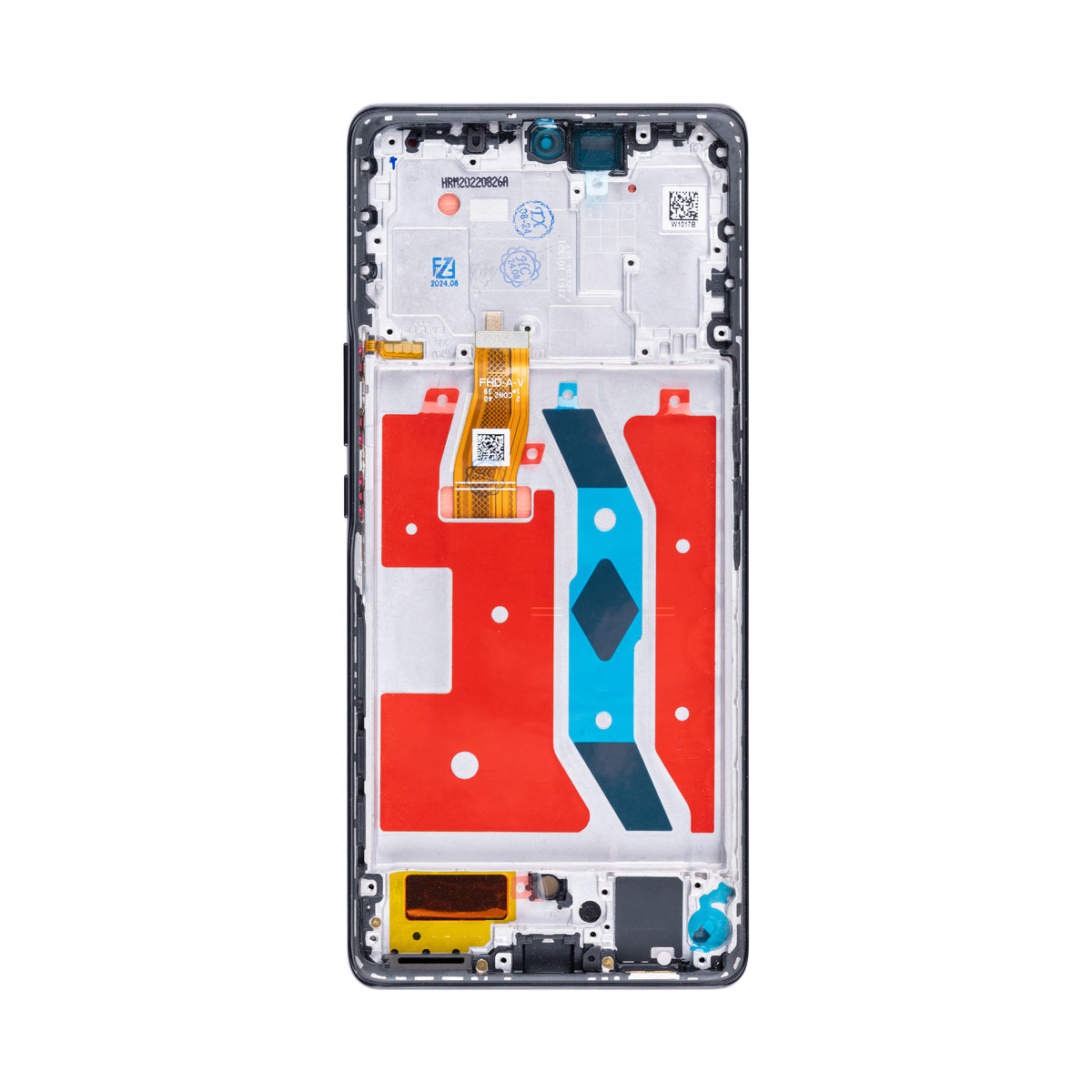 Honor Magic5 Lite, X9a Display And Digitizer With Frame Midnight Black OEM