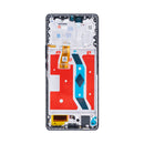 Huawei Honor Magic5 Lite (RMO-NX3), Honor X9a (RMO-NX1) Display And Digitizer With Frame Midnight Black OEM