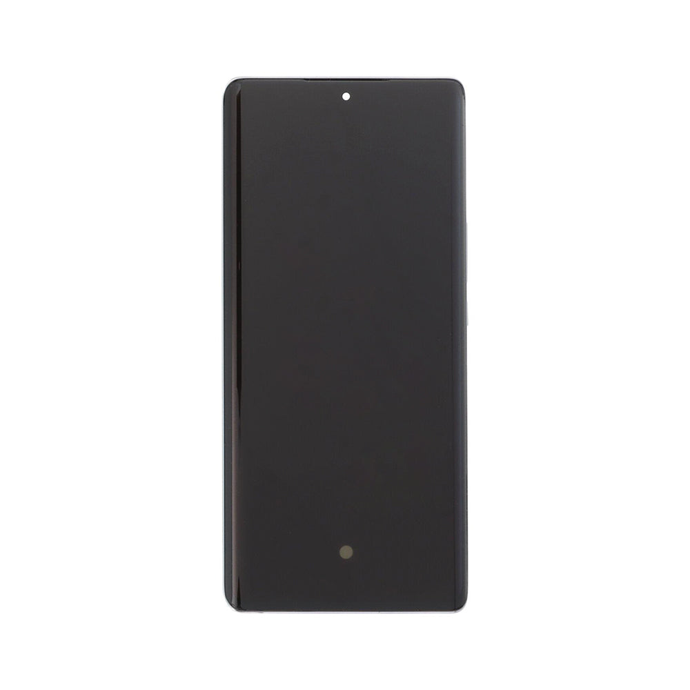 Huawei Honor Magic5 Lite, Honor X9a Display And Digitizer With Frame Titanium Silver OEM