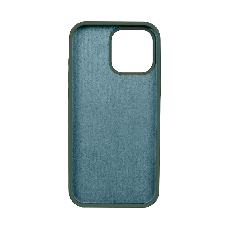 Rixus For iPhone 16 Pro Soft TPU Phone Case Dark Green