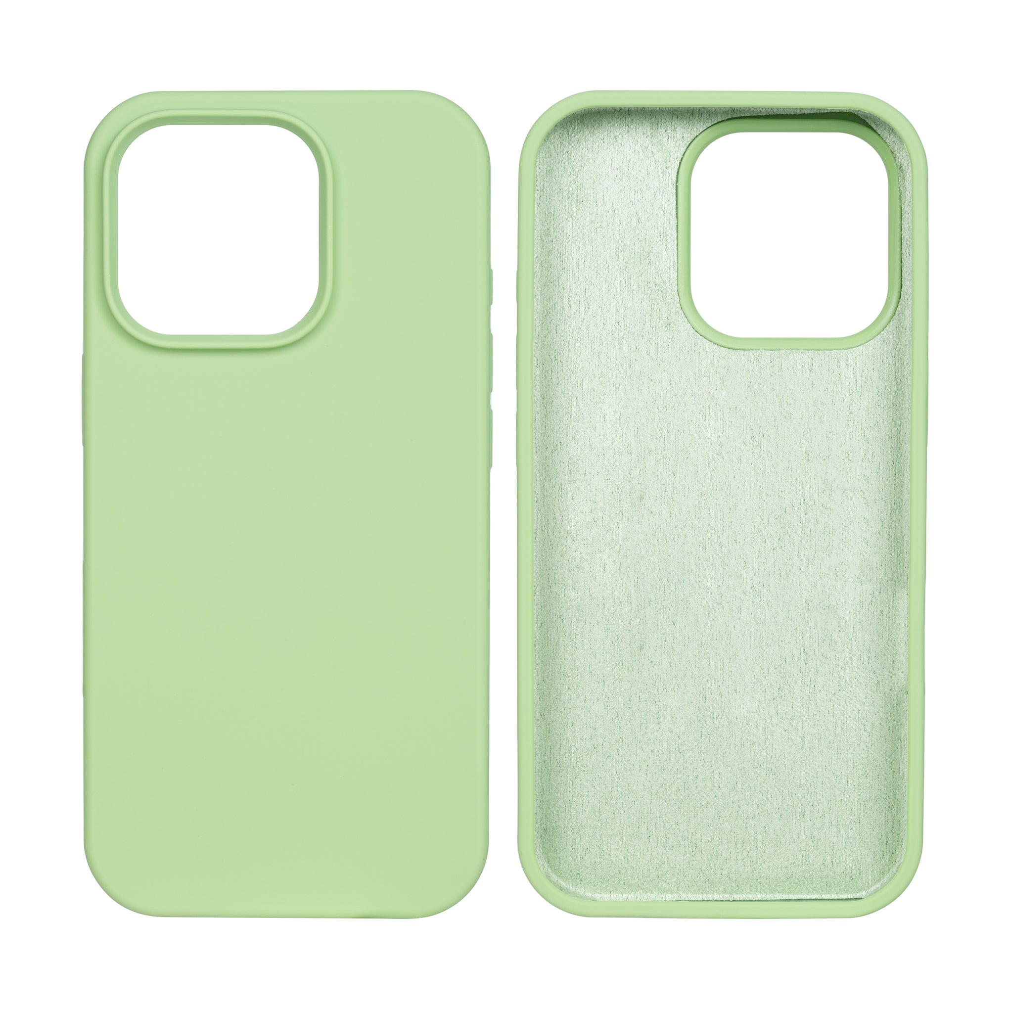 Rixus Soft TPU Phone Case For Apple iPhone 16 Pro Matcha