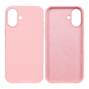 Rixus Soft TPU Phone Case For Apple iPhone 16 Plus Pink