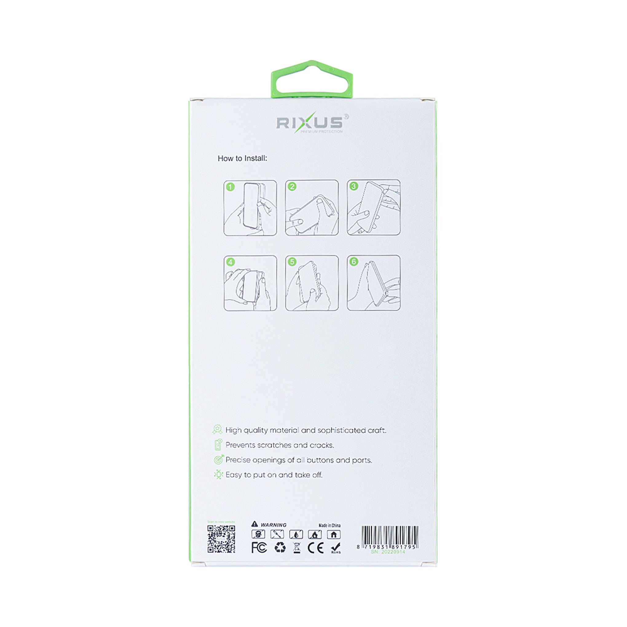 Rixus Soft TPU Phone Case For Apple iPhone 16 Plus Dark Green
