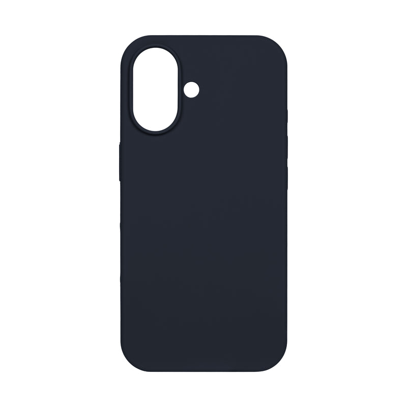 Rixus For iPhone 16 Soft TPU Phone Case With MagSafe Black