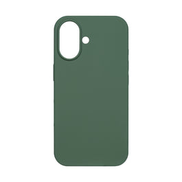Rixus Soft TPU Phone Case With MagSafe Compatible For Apple iPhone 16 Dark Green