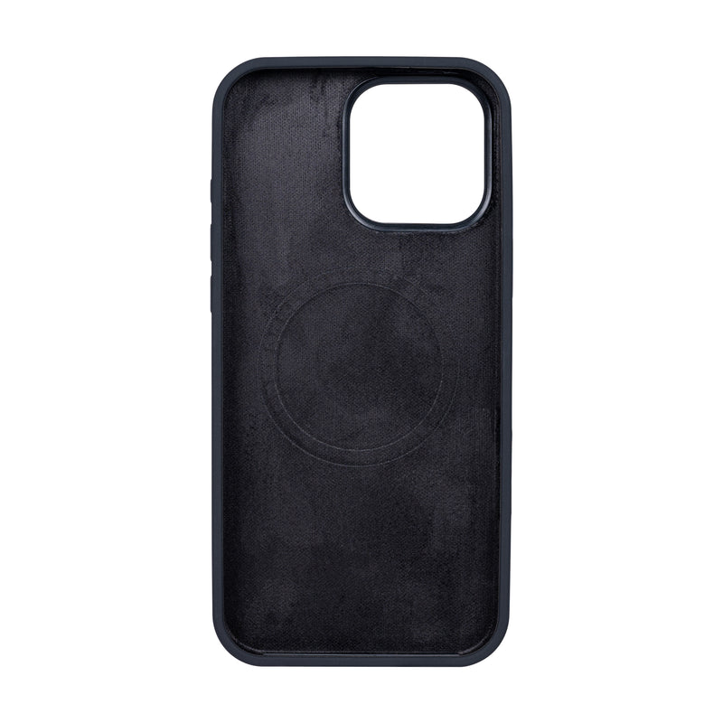 Rixus For iPhone 16 Pro Soft TPU Phone Case With MagSafe Black