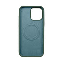 Rixus Soft TPU Phone Case With MagSafe Compatible For Apple iPhone 16 Pro Dark Green