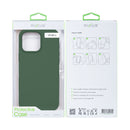 Rixus Soft TPU Phone Case With MagSafe Compatible For Apple iPhone 16 Pro Dark Green
