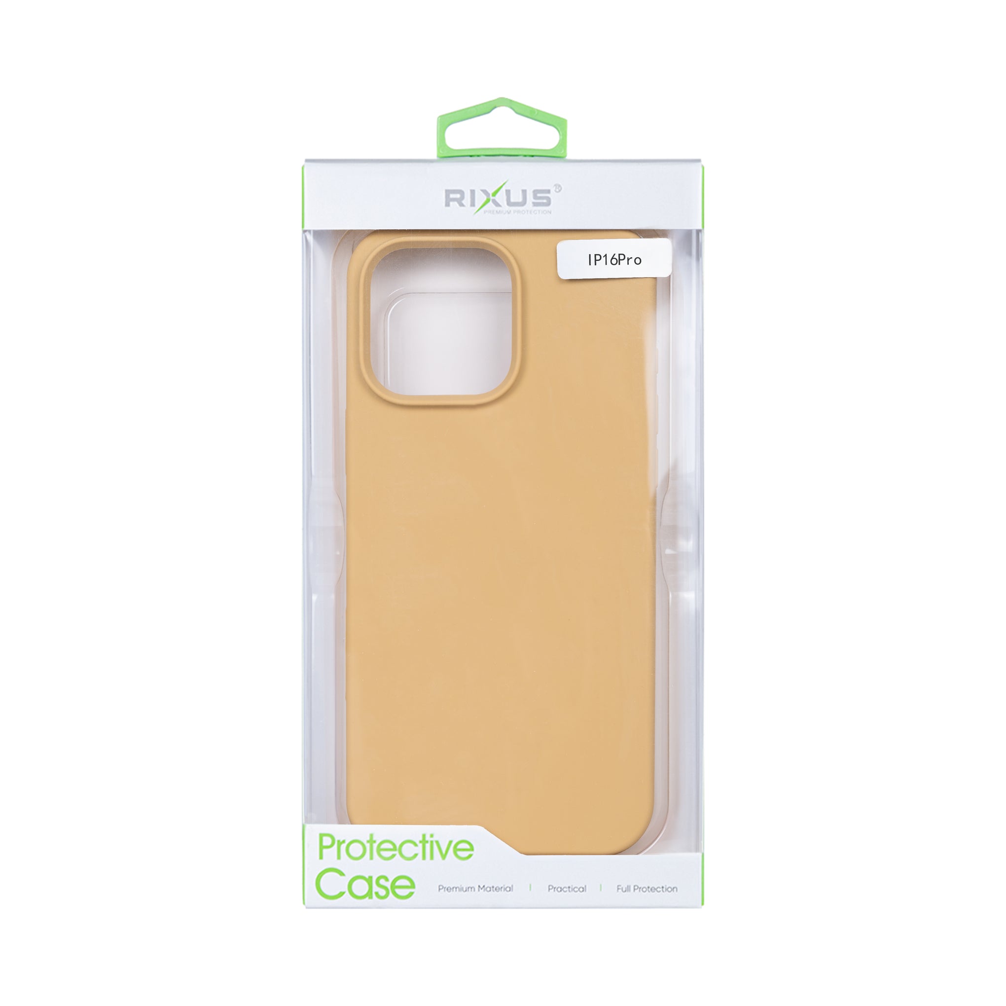 Rixus Soft TPU Phone Case With MagSafe Compatible For Apple iPhone 16 Pro Gold