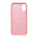 Rixus For iPhone 16 Plus Soft TPU Phone Case With MagSafe Pink