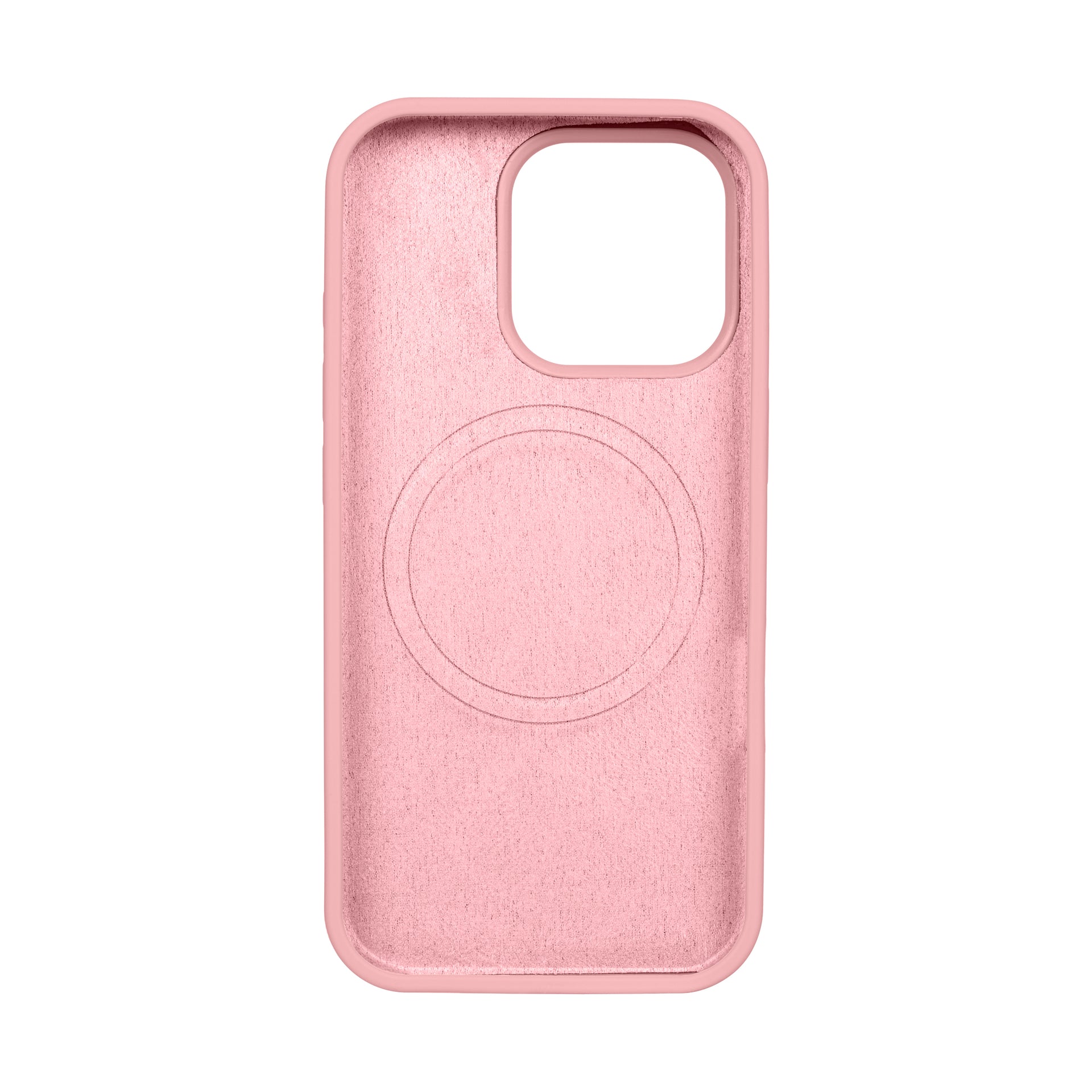 Rixus Soft TPU Phone Case With MagSafe Compatible For Apple iPhone 16 Pro Max Pink
