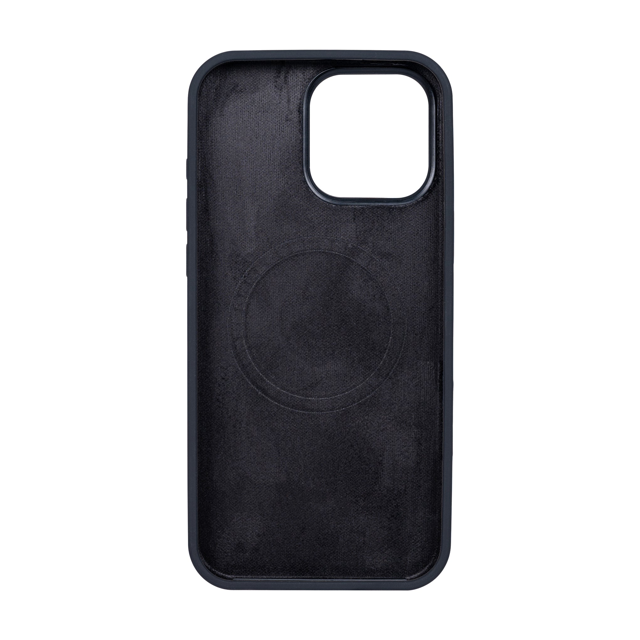 Rixus Soft TPU Phone Case With MagSafe Compatible For Apple iPhone 16 Pro Max Black