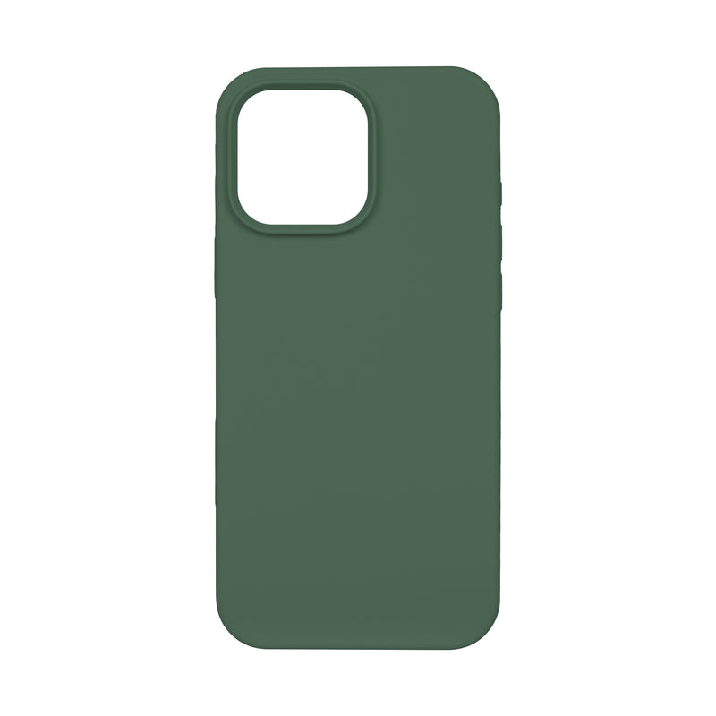 Rixus For iPhone 16 Pro Max Soft TPU Phone Case With MagSafe Dark Green