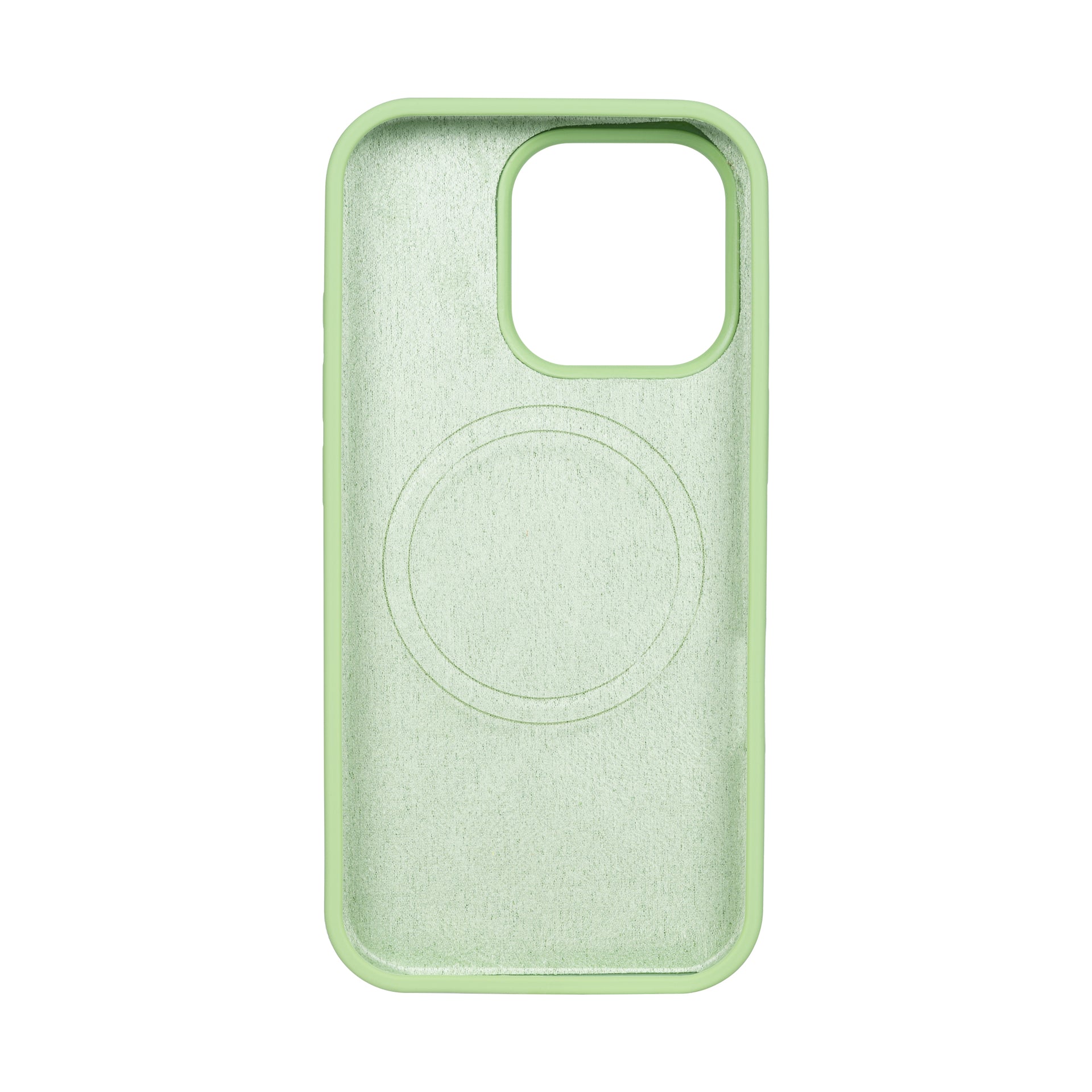 Rixus Soft TPU Phone Case With MagSafe Compatible For Apple iPhone 16 Pro Max Matcha