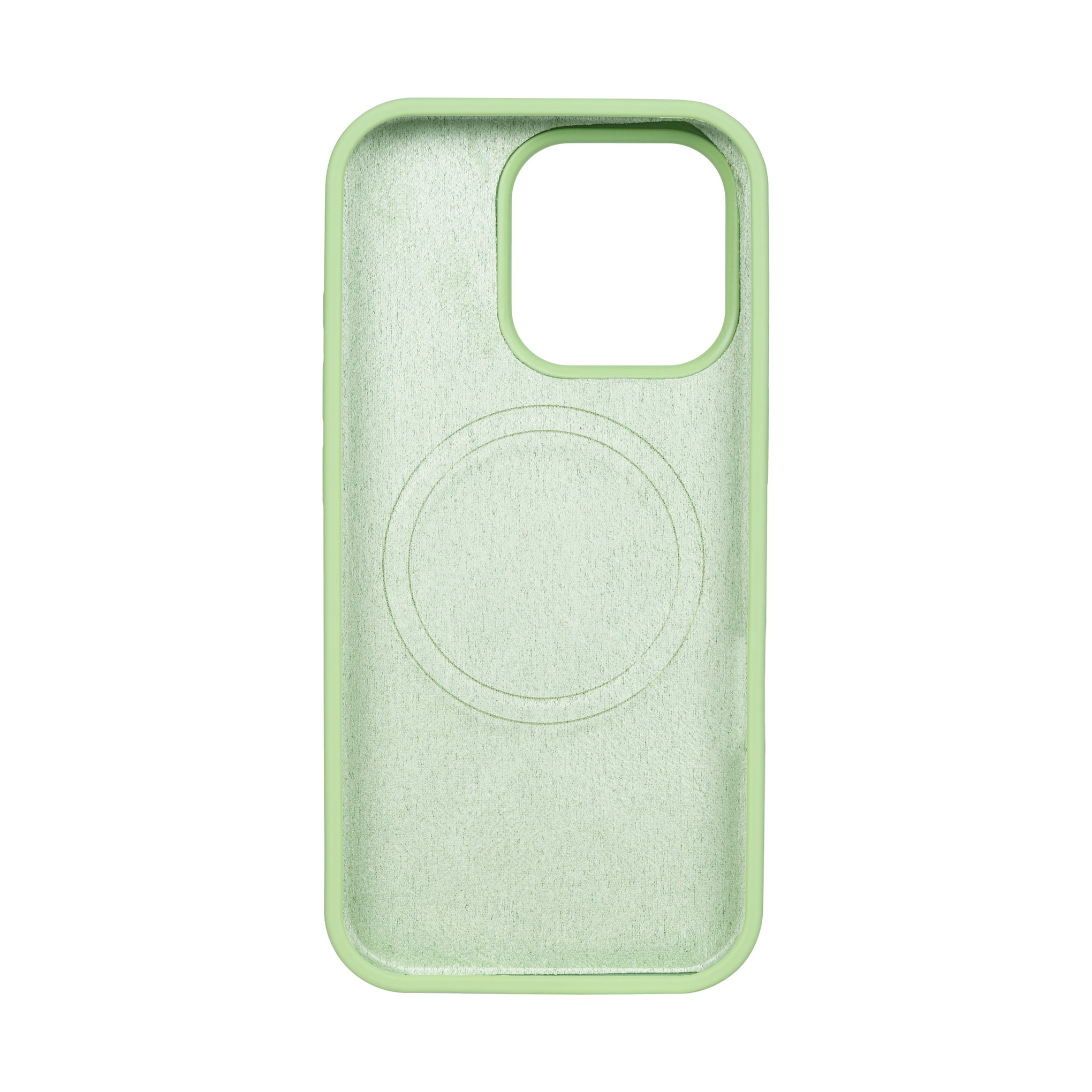 Rixus Soft TPU Phone Case With MagSafe Compatible For Apple iPhone 16 Pro Max Matcha