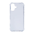 Rixus Anti-Burst Case For Apple iPhone 16 Transparent