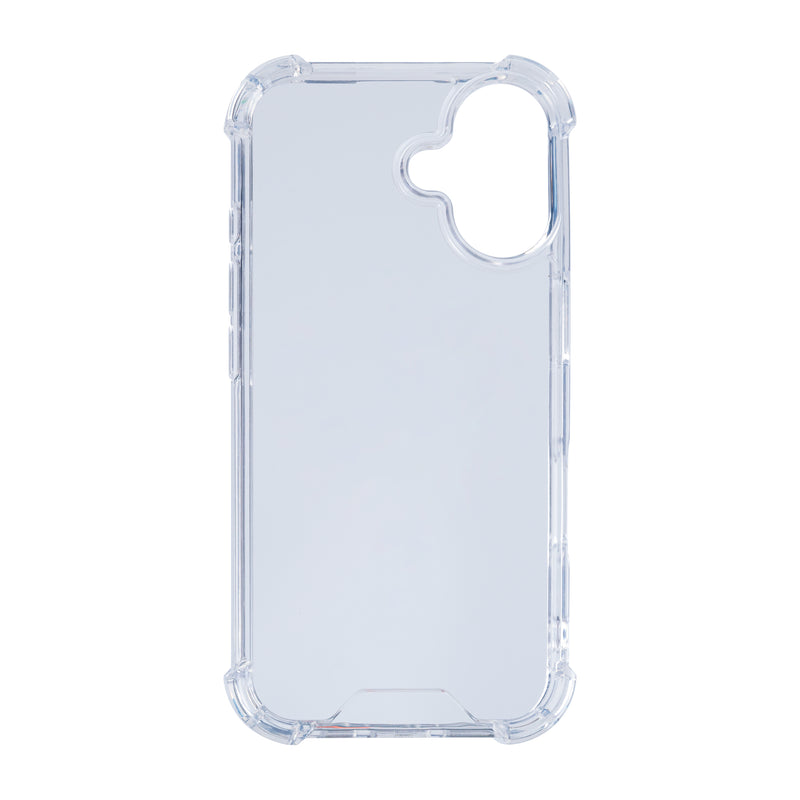 Rixus For iPhone 16 Anti-Burst Case Transparent