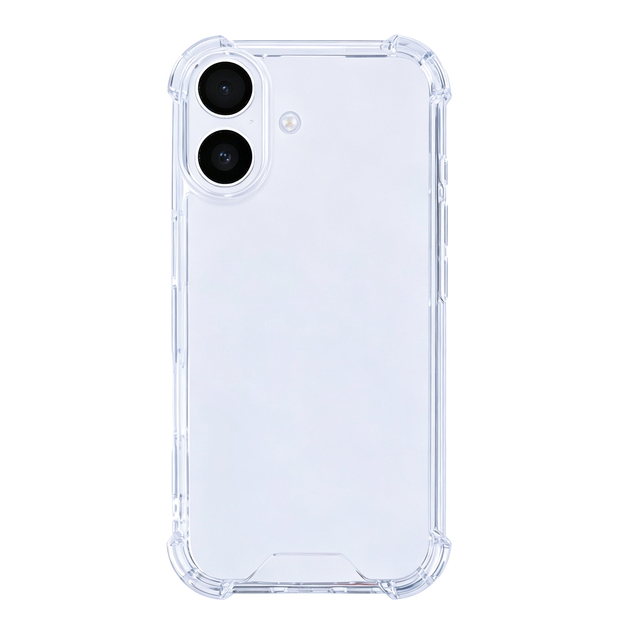 Rixus Anti-Burst Case For Apple iPhone 16 Plus Transparent