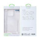 Rixus For iPhone 16 Pro Max Anti-Burst Case Transparent