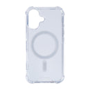 Rixus Anti-Burst Case With MagSafe For Apple iPhone 16 Transparent