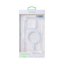 Rixus For iPhone 16 Pro Anti-Burst Case With MagSafe Transparent