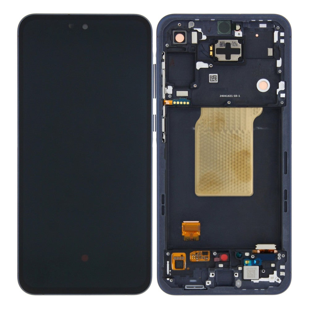 Samsung Galaxy A55 A556B Display And Digitizer With Frame Navy Pre-Assembled