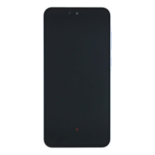 Samsung Galaxy A55 A556B Display And Digitizer With Frame Ice Blue Pre-Assembled
