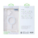 Rixus Anti-Burst Case With MagSafe For Apple iPhone 16 Plus Transparent