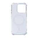 Rixus Anti-Burst Case With MagSafe For Apple iPhone 16 Pro Max Transparent