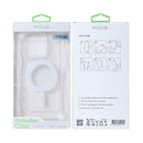 Rixus Anti-Burst Case With MagSafe For Apple iPhone 16 Pro Max Transparent