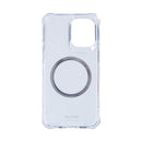 Rixus For iPhone 16 Armor-X Anti Shock Case With MagSafe Transparent