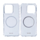 Rixus For iPhone 16 Pro Max Armor-X Anti Shock Case With MagSafe Transparent