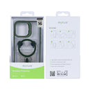 Rixus Classic 03 Case With MagSafe Compatible For Apple iPhone 16 Dark Green