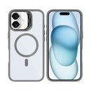 Rixus Classic 03 Case With MagSafe Compatible For Apple iPhone 16 Titanium Grey
