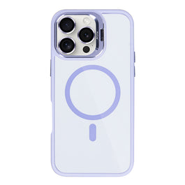 Rixus Classic 03 Case With MagSafe Compatible For Apple iPhone 16 Pro Light Purple