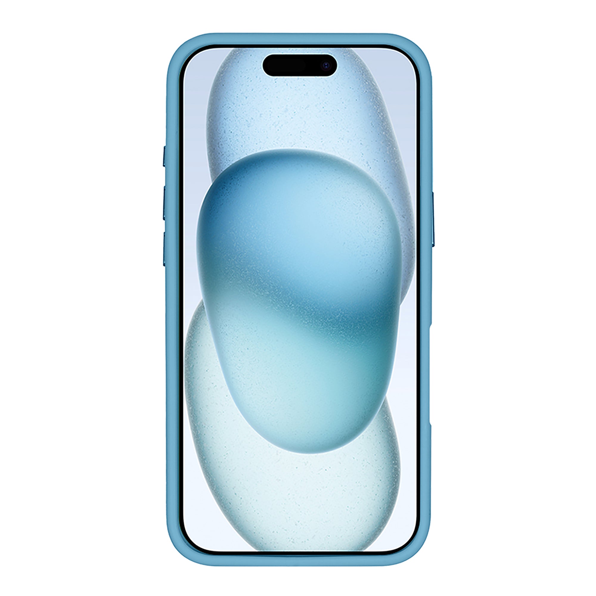 Rixus Classic 03 Case With MagSafe Compatible For Apple iPhone 16 Plus Light Blue