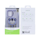 Rixus Classic 03 Case With MagSafe Compatible For Apple iPhone 16 Pro Max Light Purple