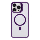 Rixus Classic 03 Case With MagSafe Compatible For Apple iPhone 16 Pro Max Deep Purple