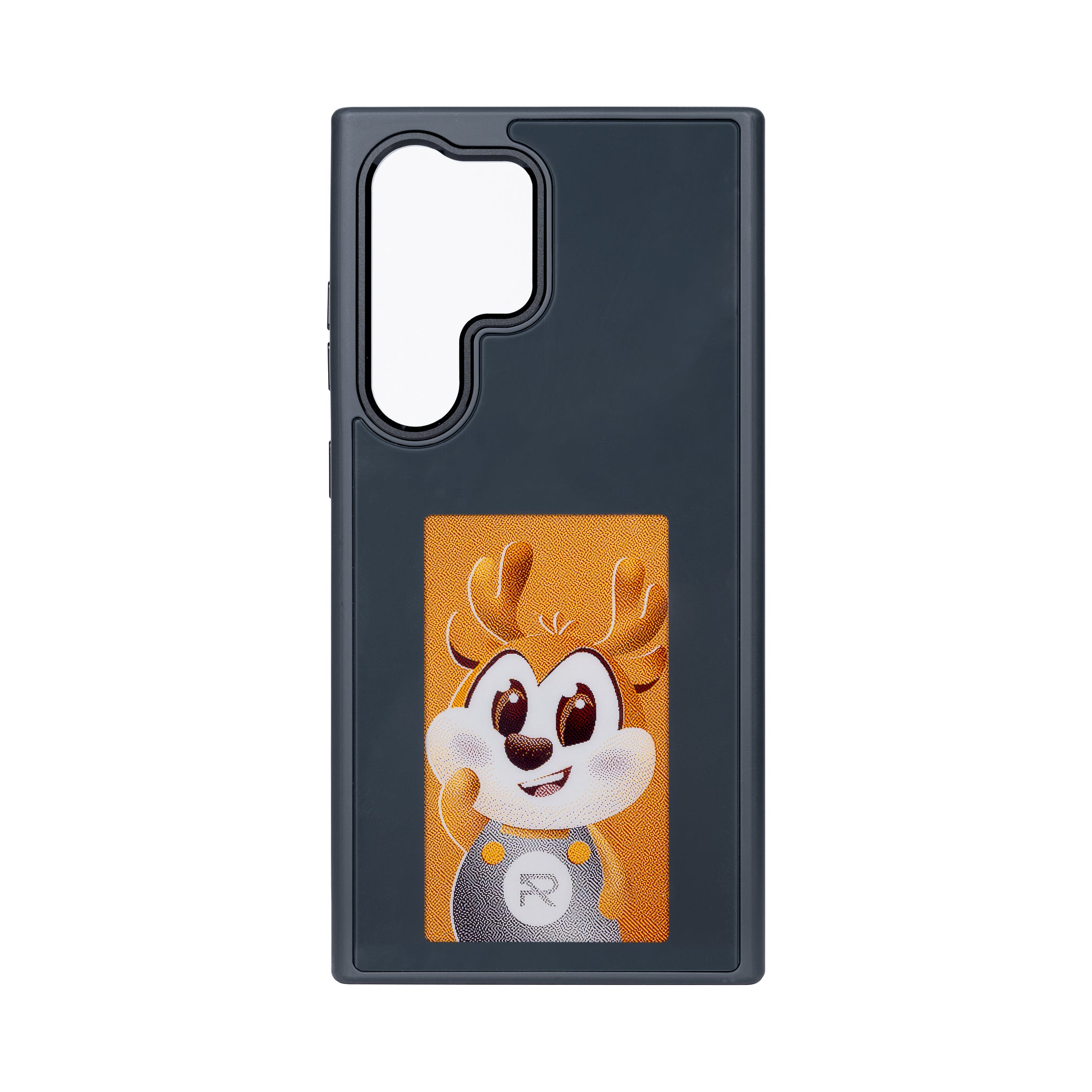 Smart lnk Phone Case For Samsung Galaxy S23 Ultra S918B Black