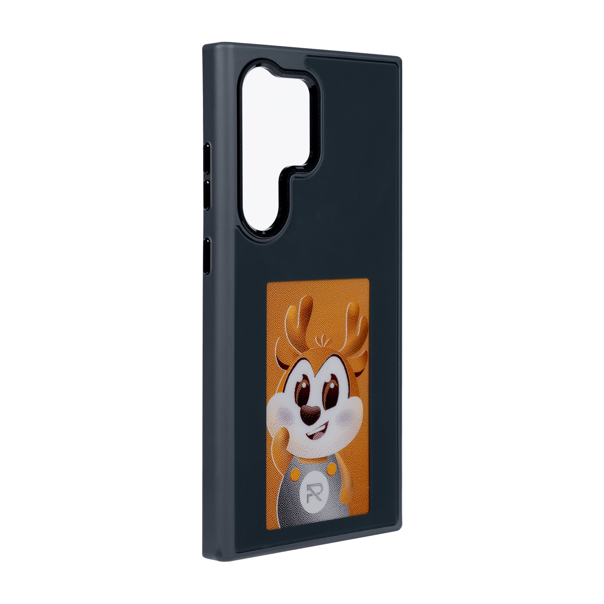 Smart lnk Phone Case For Samsung Galaxy S23 Ultra S918B Black